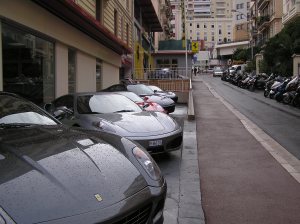Ferrari Line up Monaco